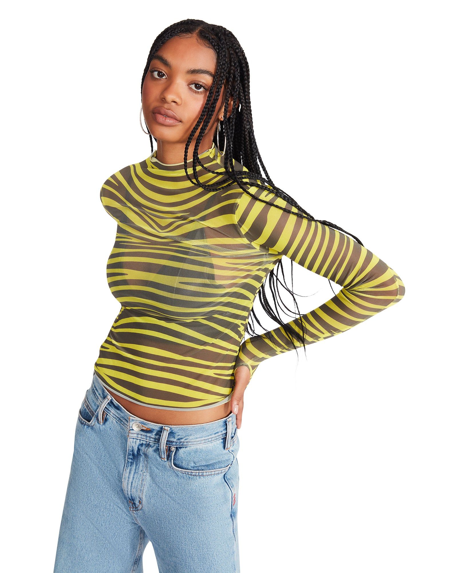ELIZA TOP CITRON sold by Steve Madden product image thumbnail 4