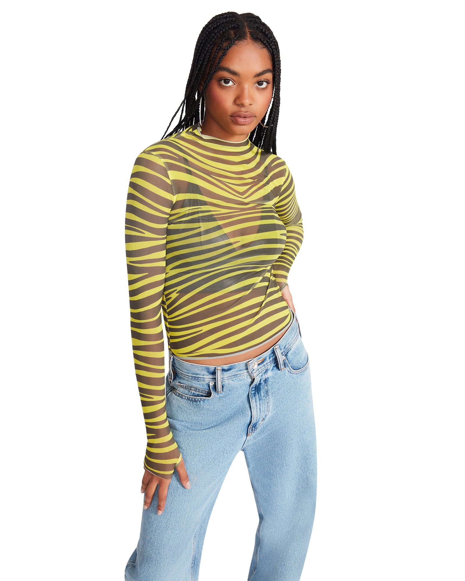 ELIZA TOP CITRON sold by Steve Madden product image thumbnail 3