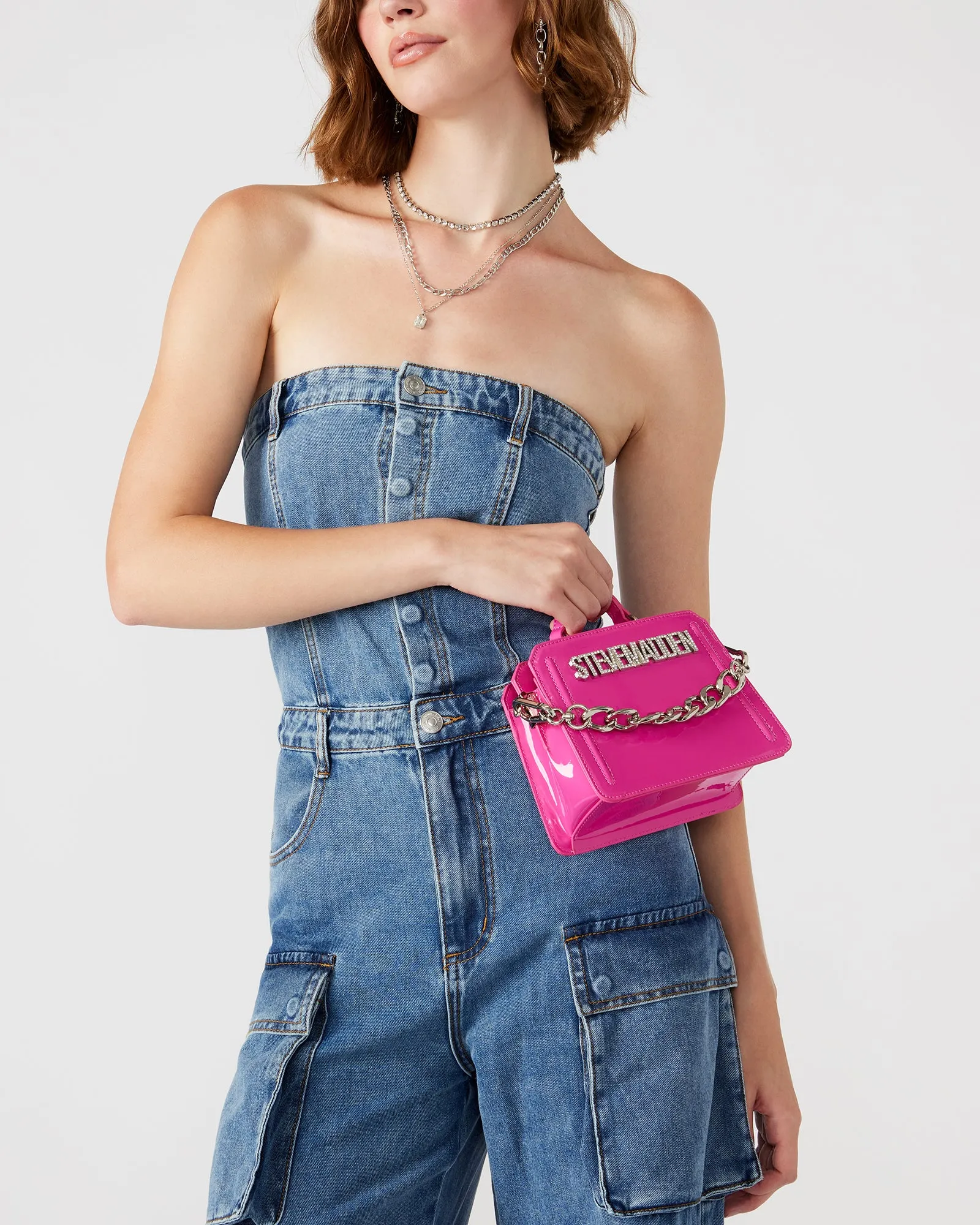 EVELYN MINI BAG HOT PINK sold by Steve Madden product image thumbnail 2