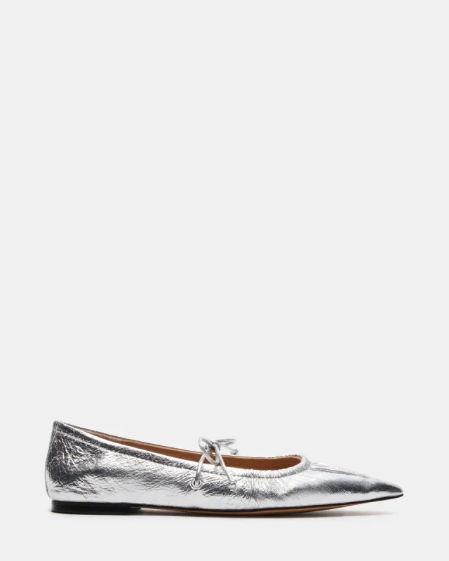 SARELLA SILVER LEATHER sold by Steve Madden