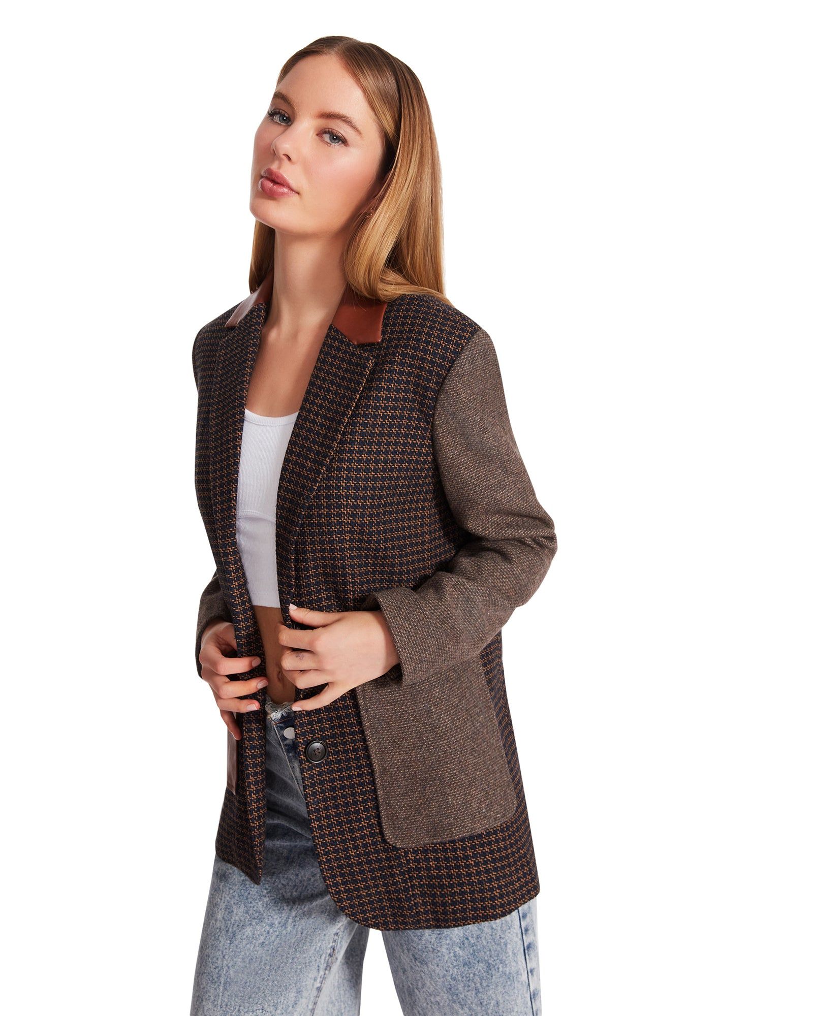KELLY BLAZER NAVY sold by Steve Madden product image thumbnail 5
