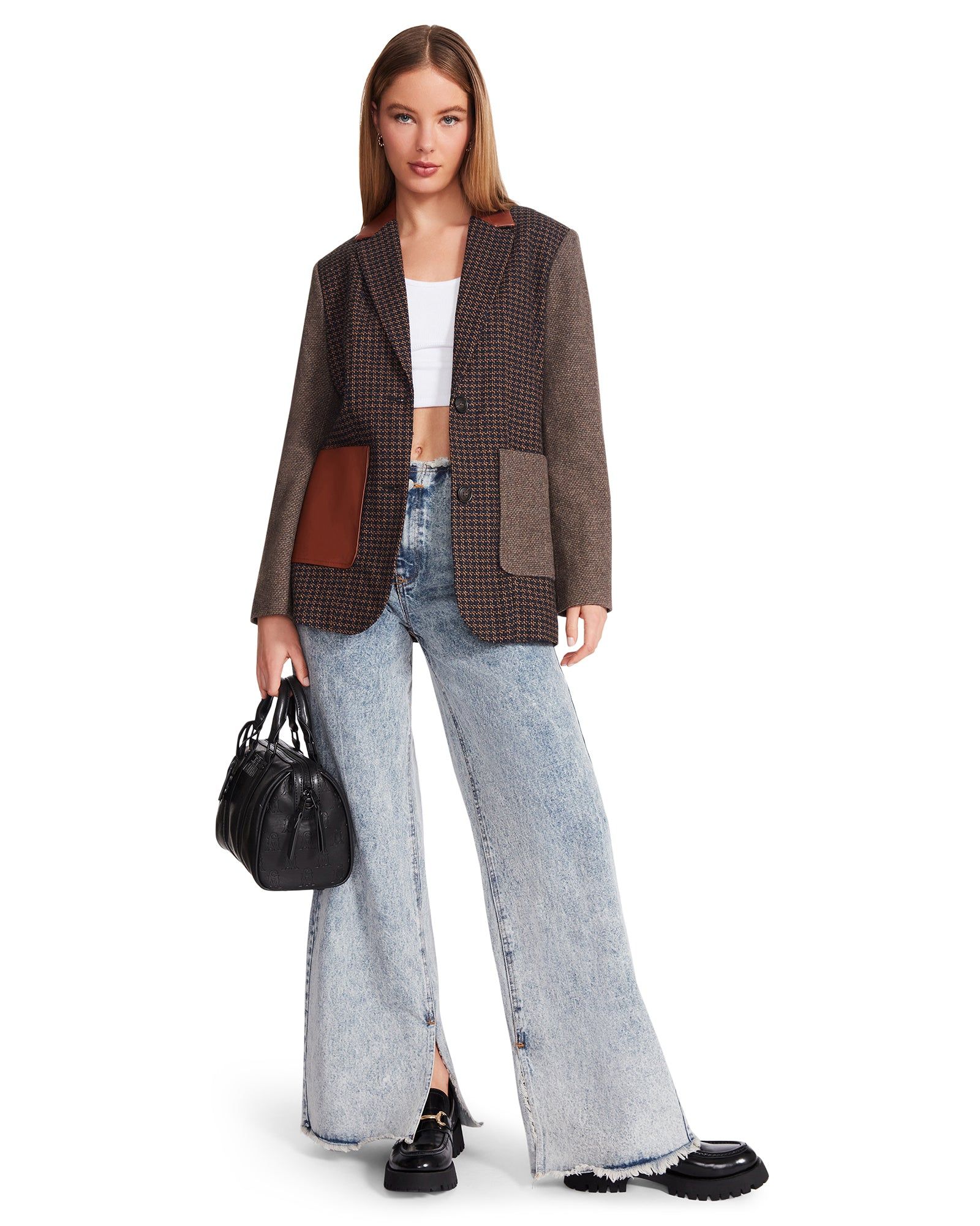 KELLY BLAZER NAVY sold by Steve Madden