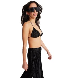 PLISSE PANT SET BLACK - SM REBOOTED sold by Steve Madden