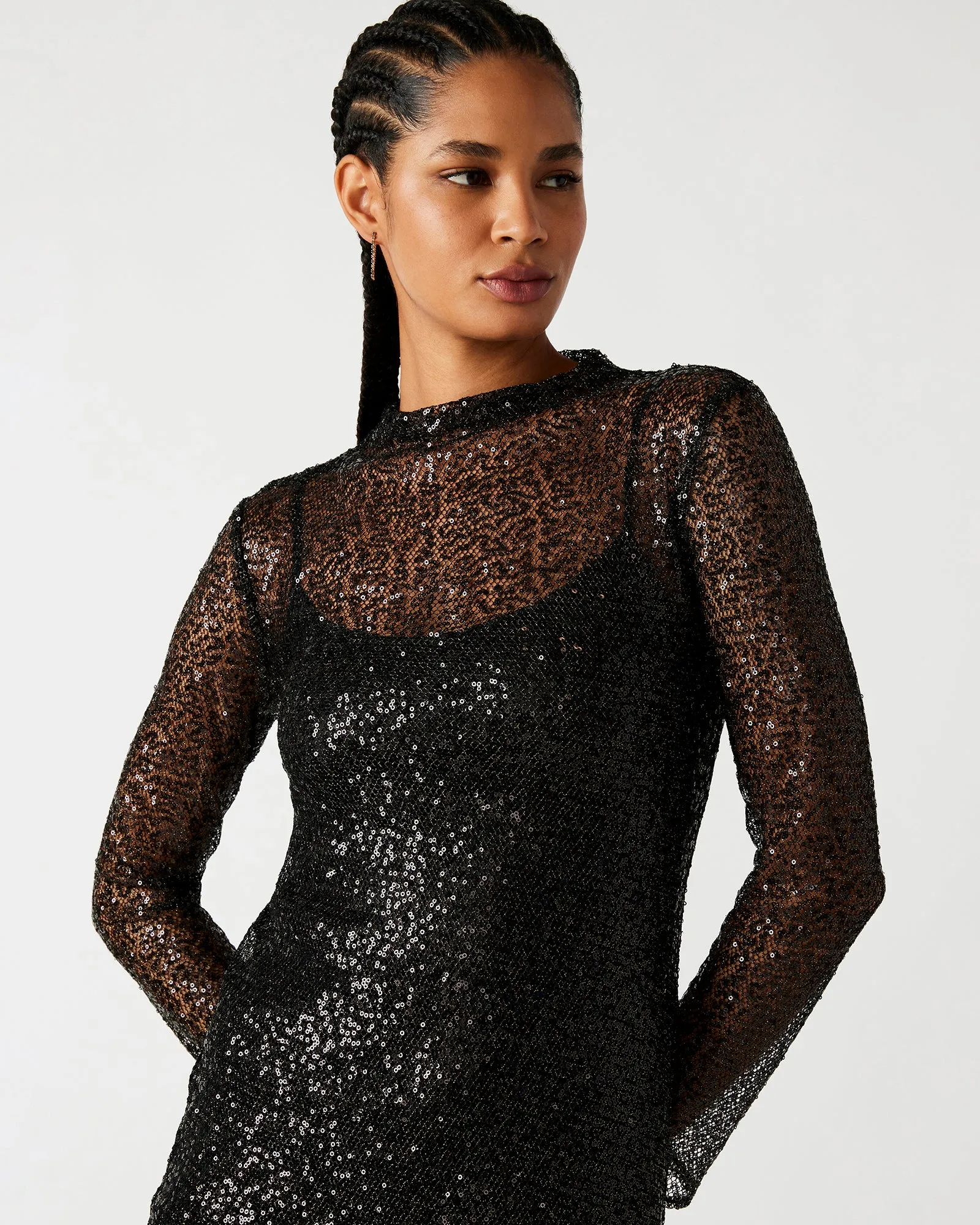 BLAKELY DRESS BLACK sold by Steve Madden product image thumbnail 4