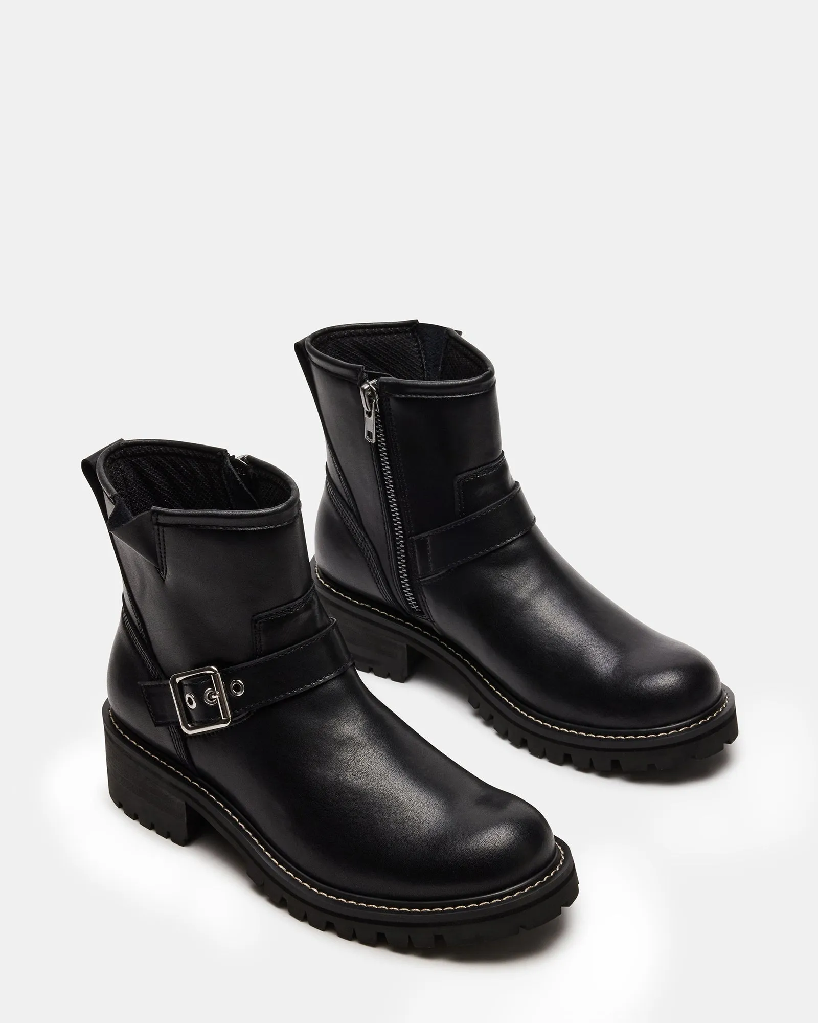 DONOVAN BLACK LEATHER sold by Steve Madden product image thumbnail 2