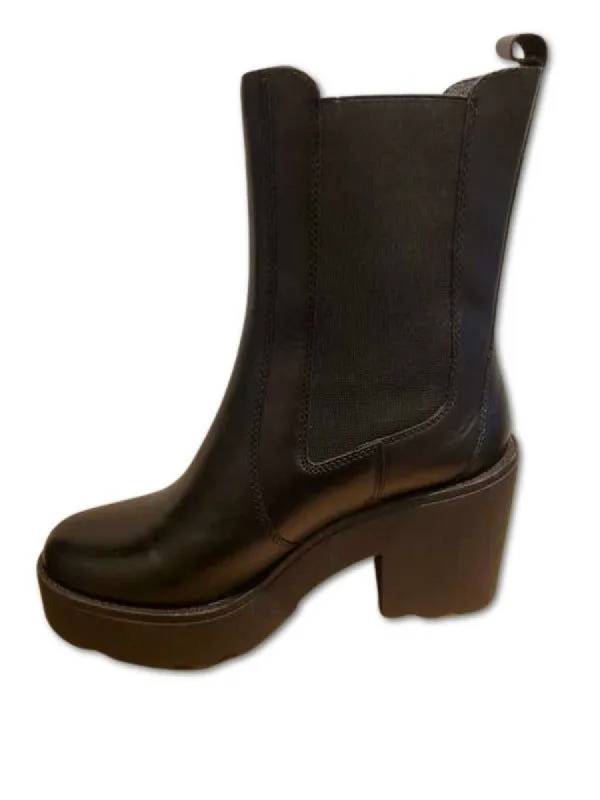 ANDARA BLACK LEATHER - SM REBOOTED sold by Steve Madden