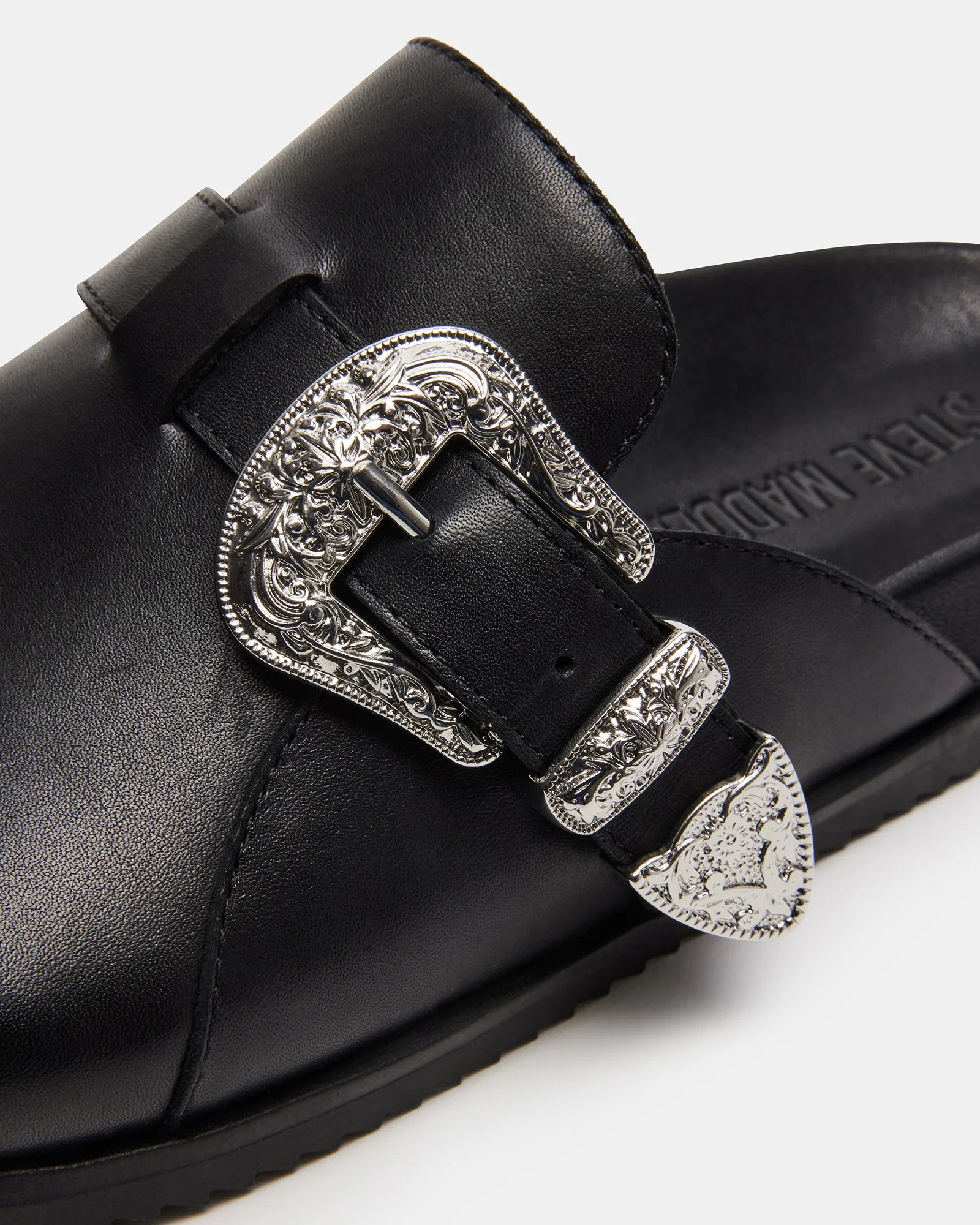 LEDGER BLACK LEATHER sold by Steve Madden product image thumbnail 5