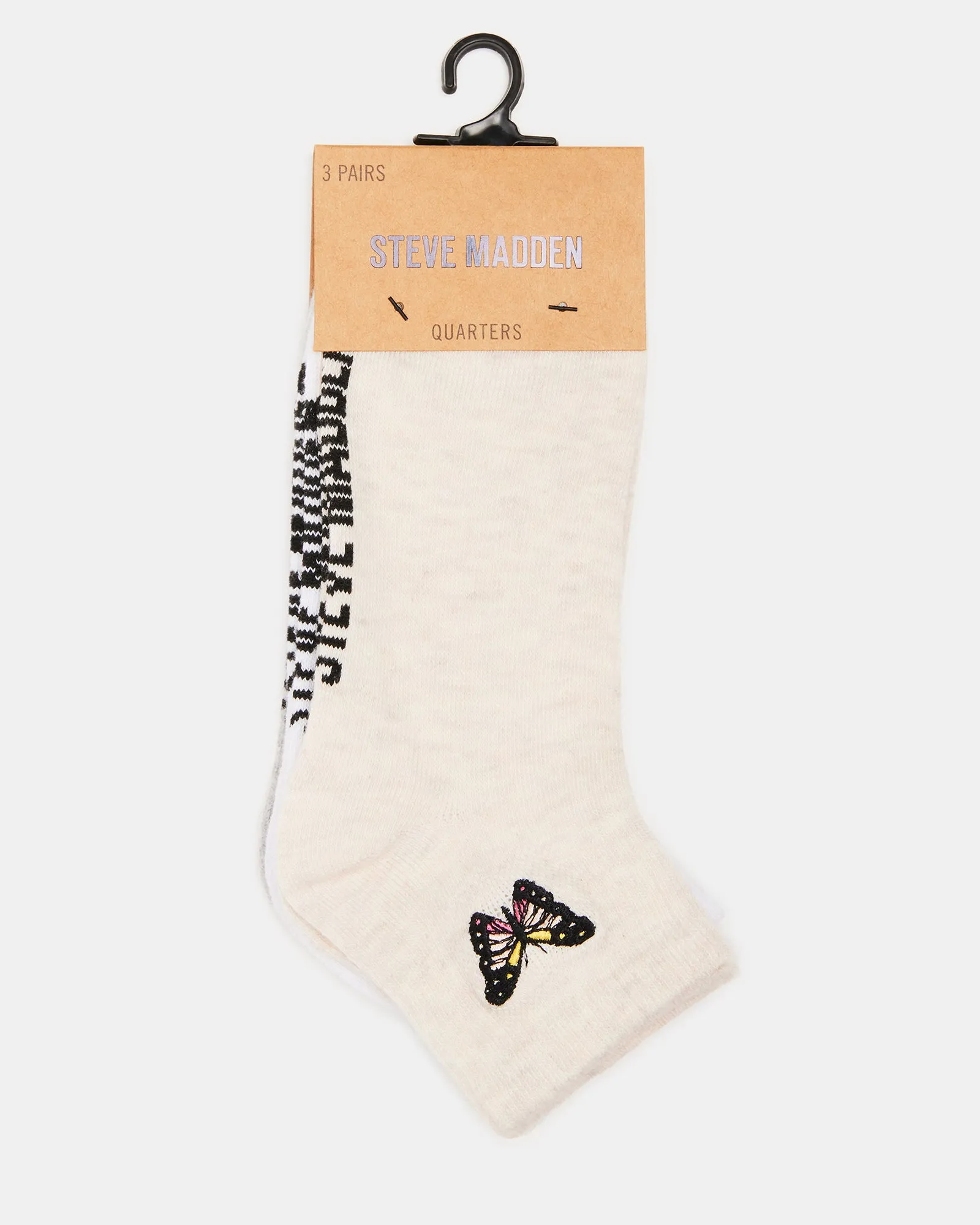 FLYING SOCKS NATURAL MULTI sold by Steve Madden product image thumbnail 2