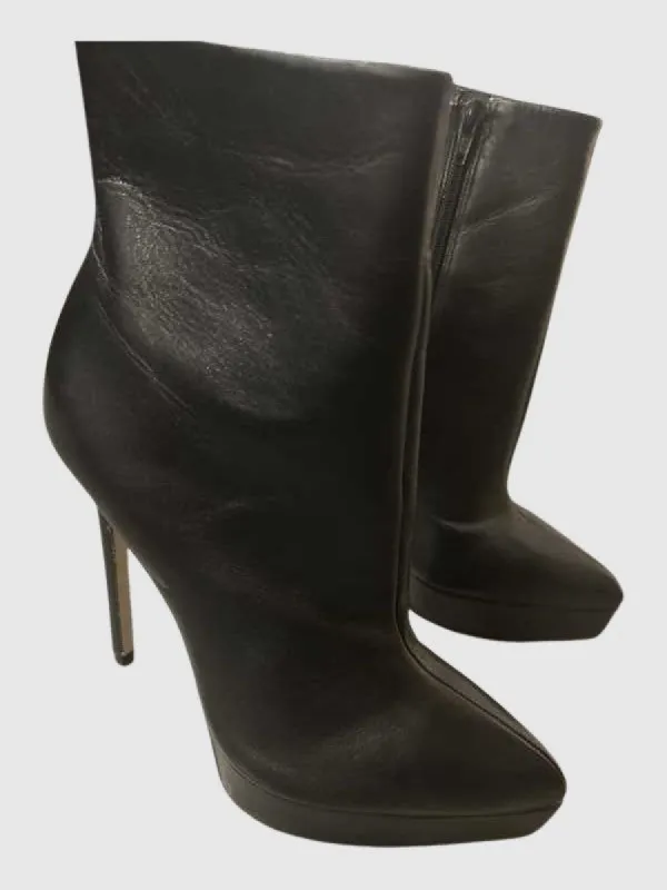 VELINA BLACK LEATHER  - SM REBOOTED sold by Steve Madden