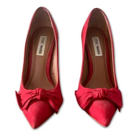 Red Pump Heels - SM REBOOTED sold by Steve Madden
