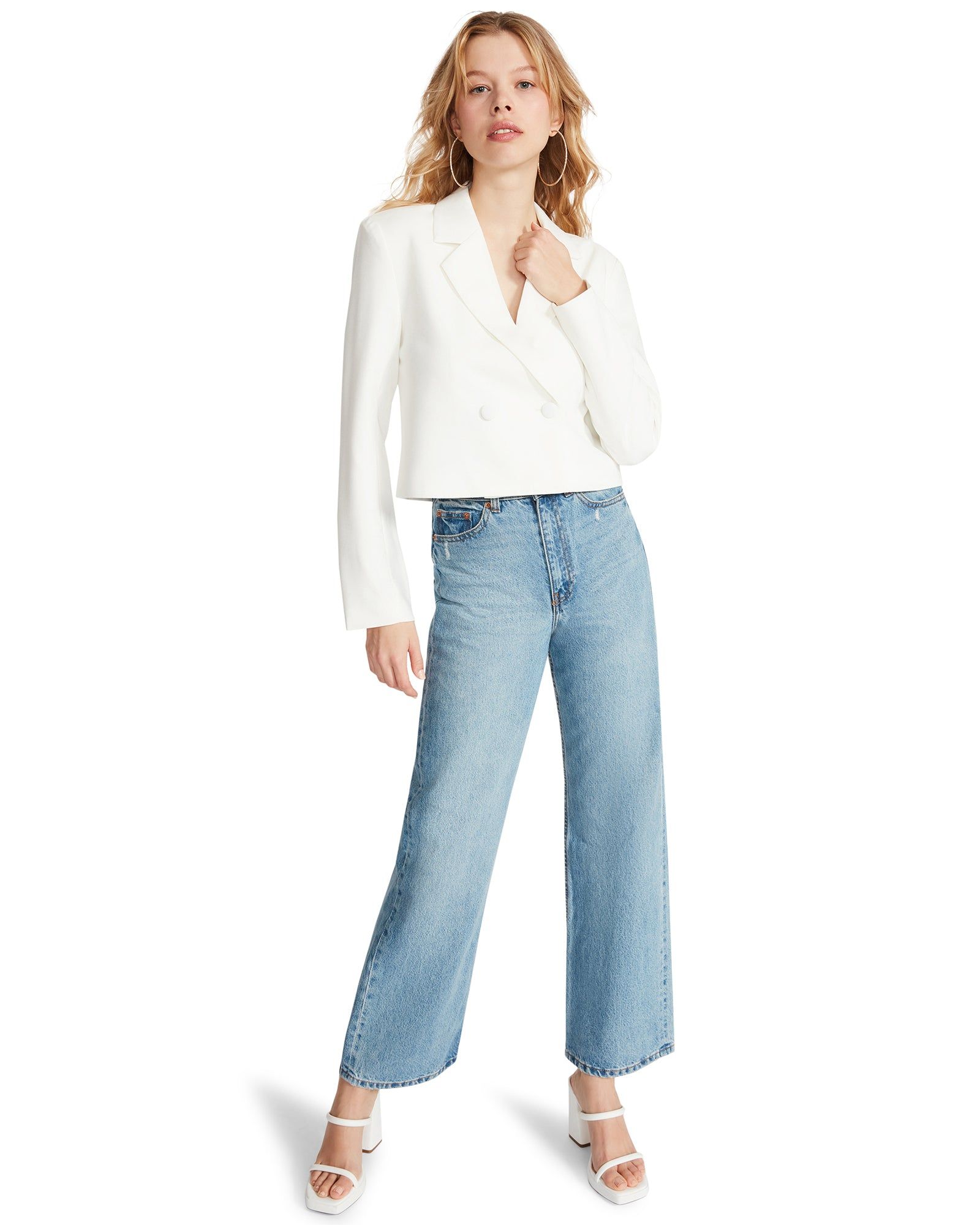 KOURTNEY BLAZER WHITE sold by Steve Madden product image thumbnail 7