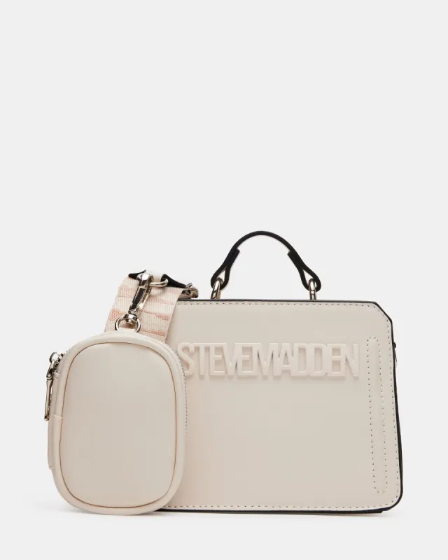 EVELYN MINI BAG CREAM sold by Steve Madden