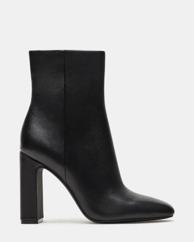 ALLISON BLACK LEATHER sold by Steve Madden