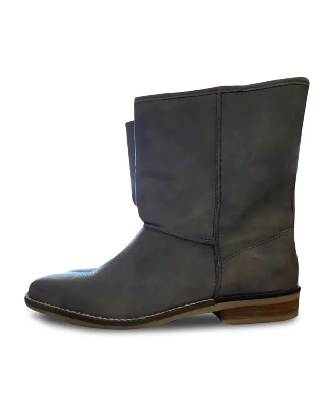 ALINDA LEATHER ANKLE BOOTS - SM REBOOTED sold by Steve Madden