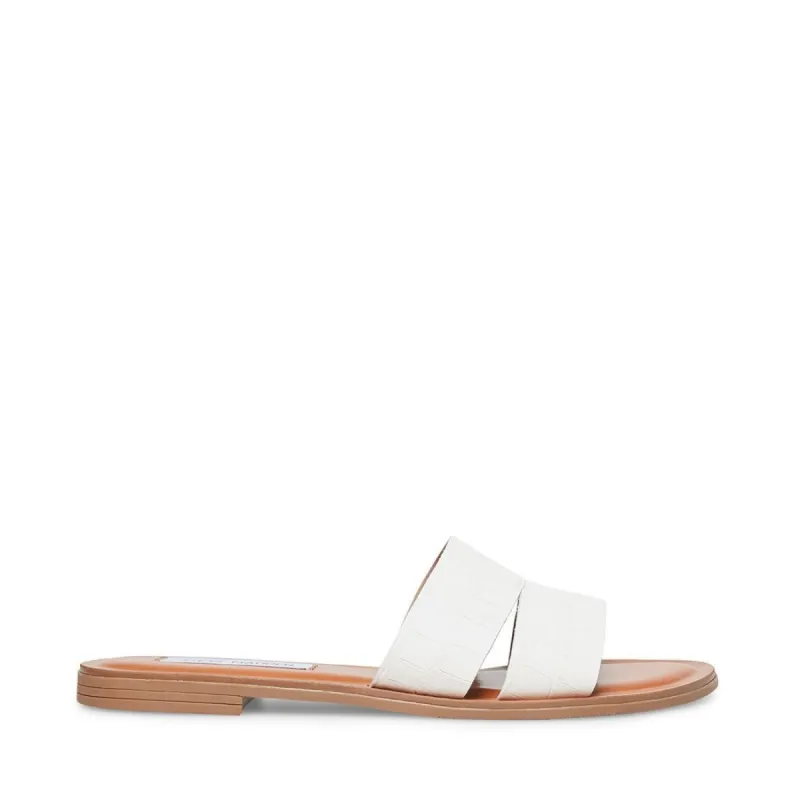 ALEXANDRA WHITE CROCODILE sold by Steve Madden