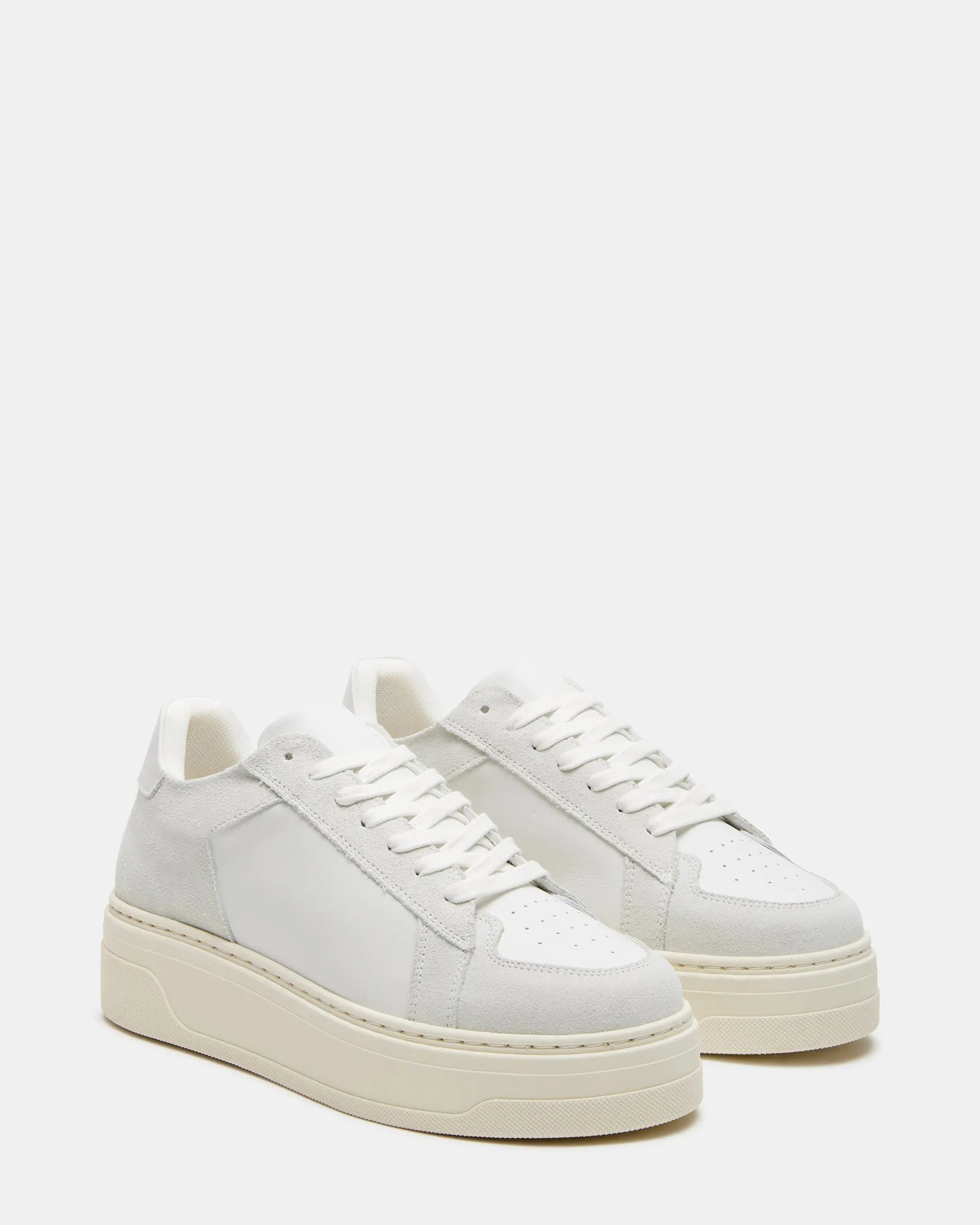 DOMINO WHITE LEATHER sold by Steve Madden product image thumbnail 2