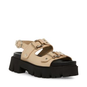 GARRICK KHAKI LEATHER sold by Steve Madden