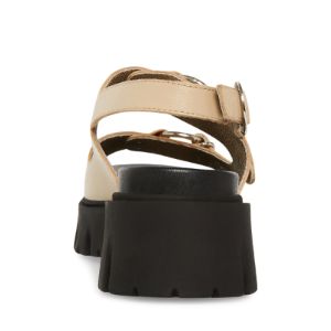 GARRICK KHAKI LEATHER sold by Steve Madden