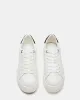 ROCKAWAY WHITE/BLACK sold by Steve Madden