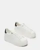 ROCKAWAY WHITE/BLACK sold by Steve Madden