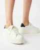ROCKAWAY WHITE/BLACK sold by Steve Madden