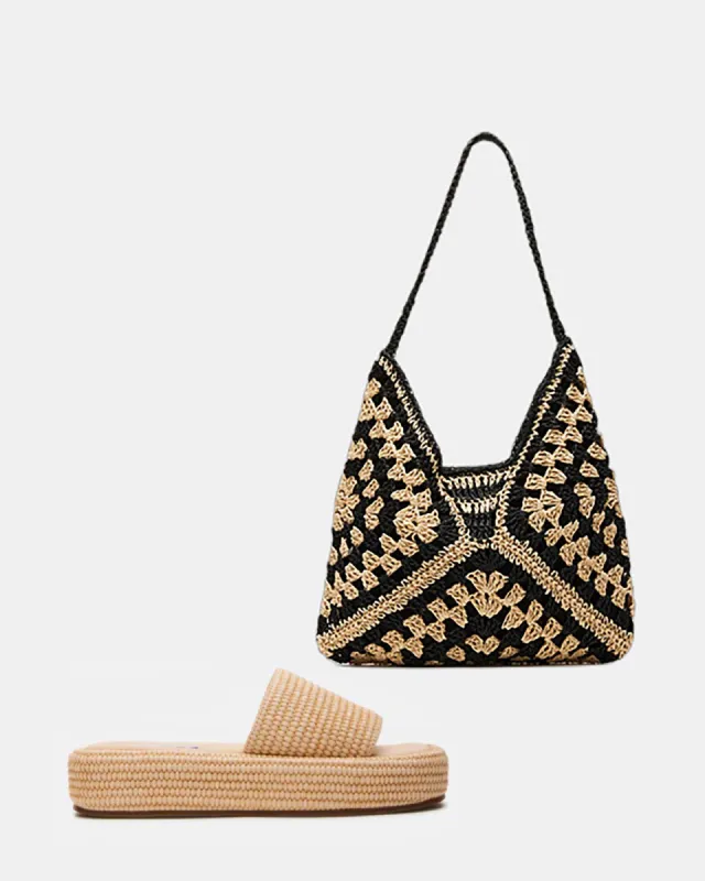 SHOP THE LOOK BEACHY + BORA BAG sold by Steve Madden