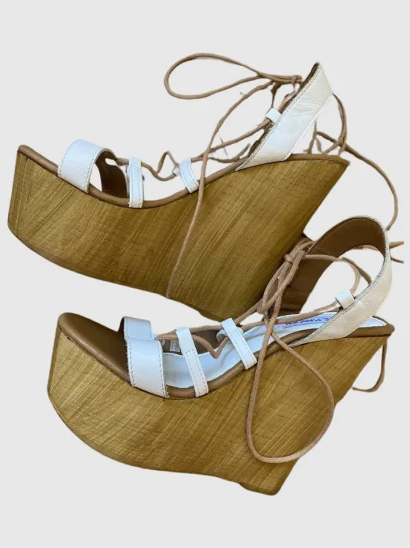 LACE UP WEDGES - SM REBOOTED sold by Steve Madden