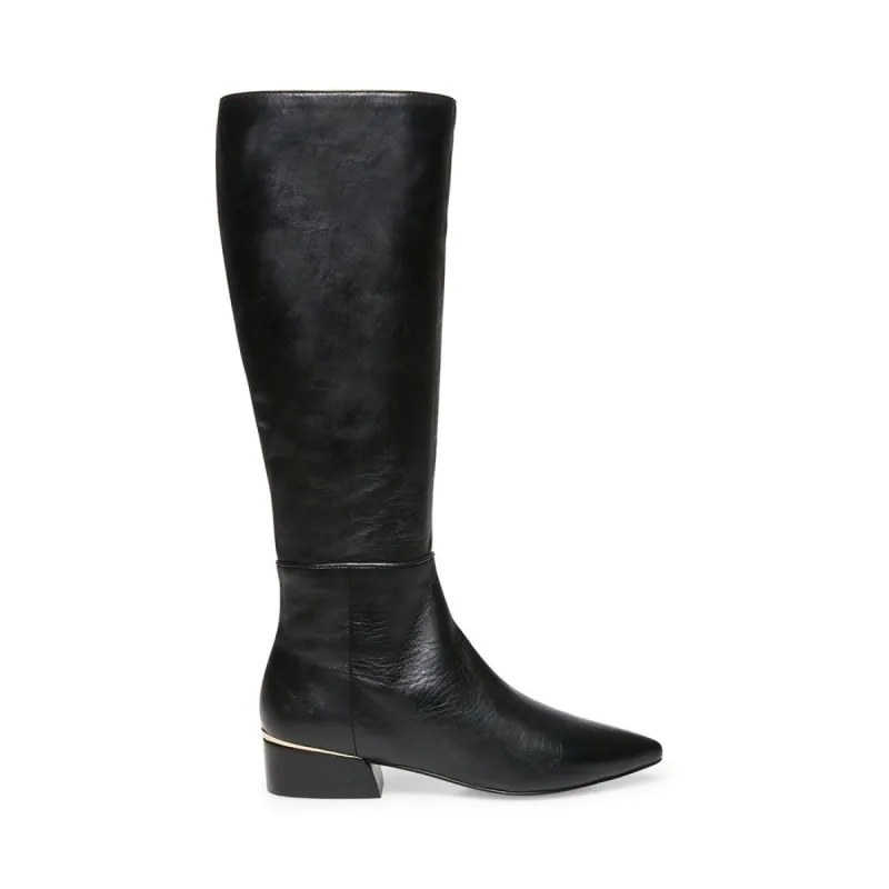 ADELINA BLACK LEATHER - SM REBOOTED sold by Steve Madden