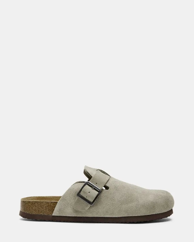 WILDERR TAUPE SUEDE made by Steve Madden