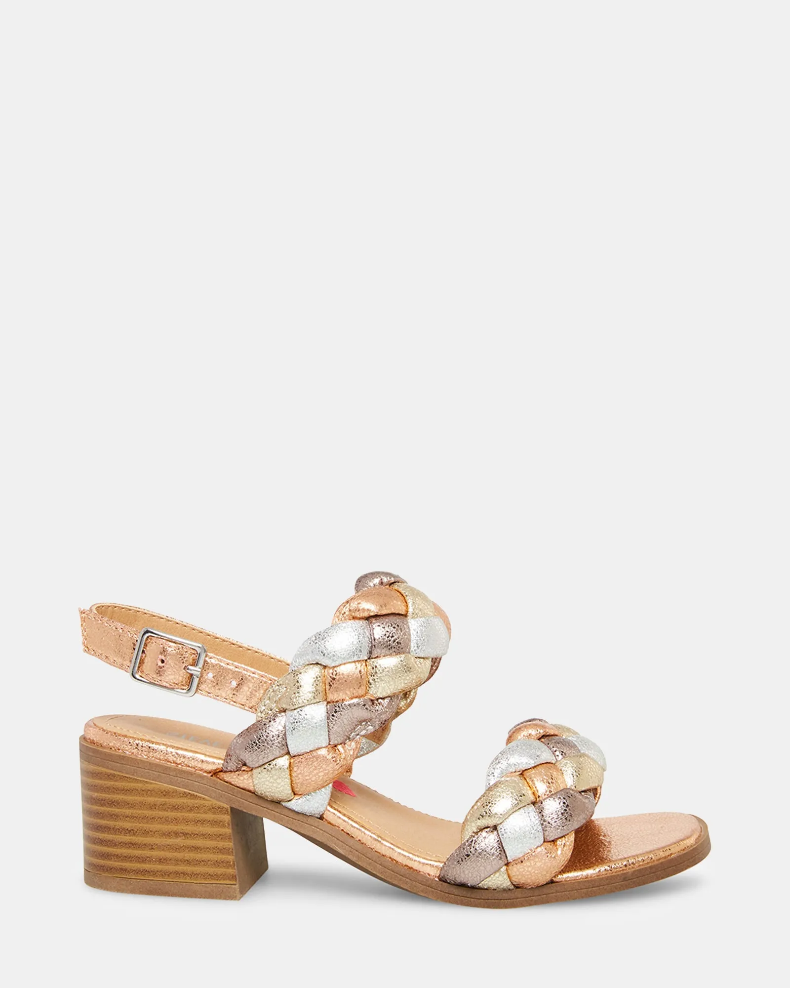 JKENLEYY METALLIC MULTI sold by Steve Madden