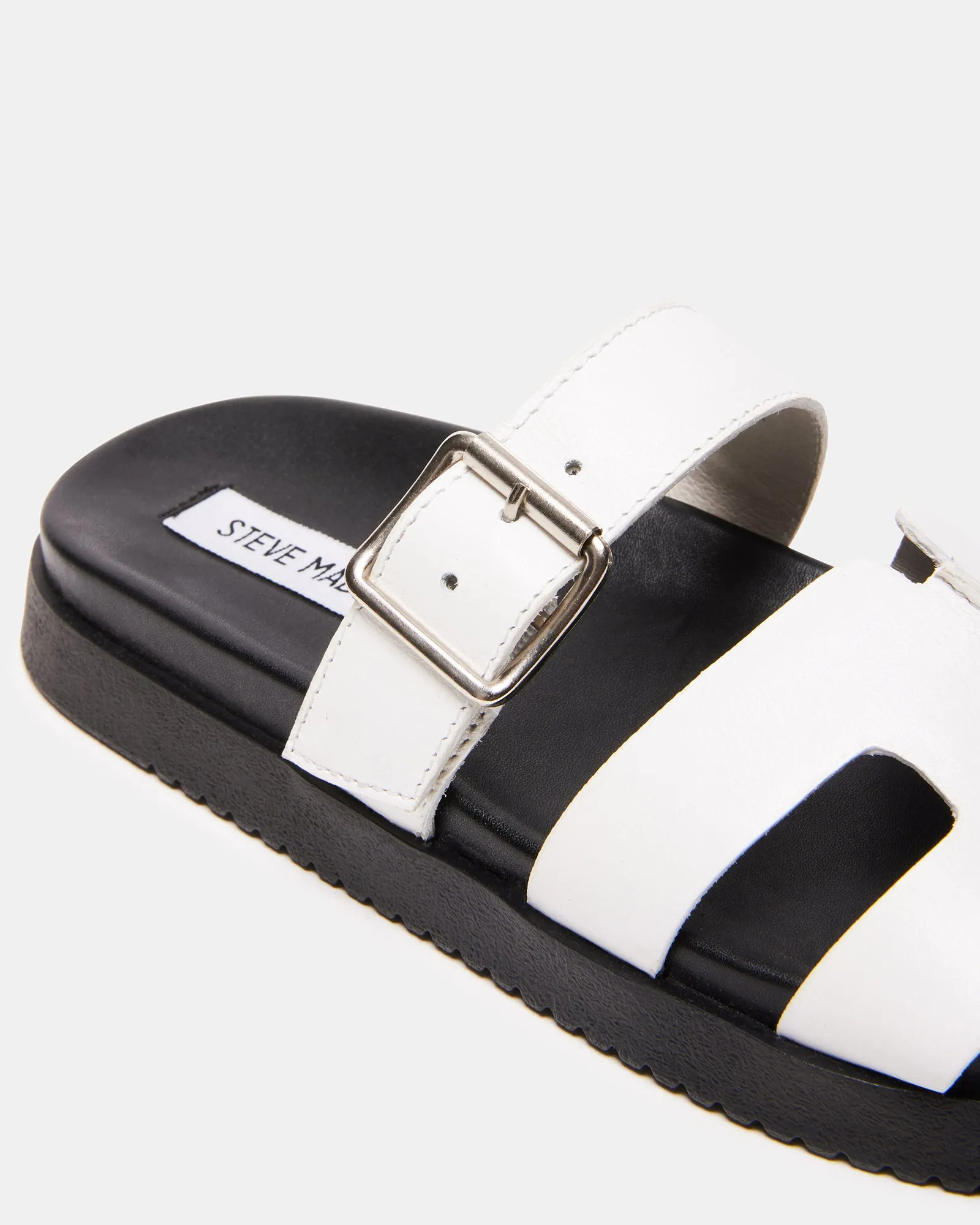 MAYHEM WHITE LEATHER sold by Steve Madden product image thumbnail 3