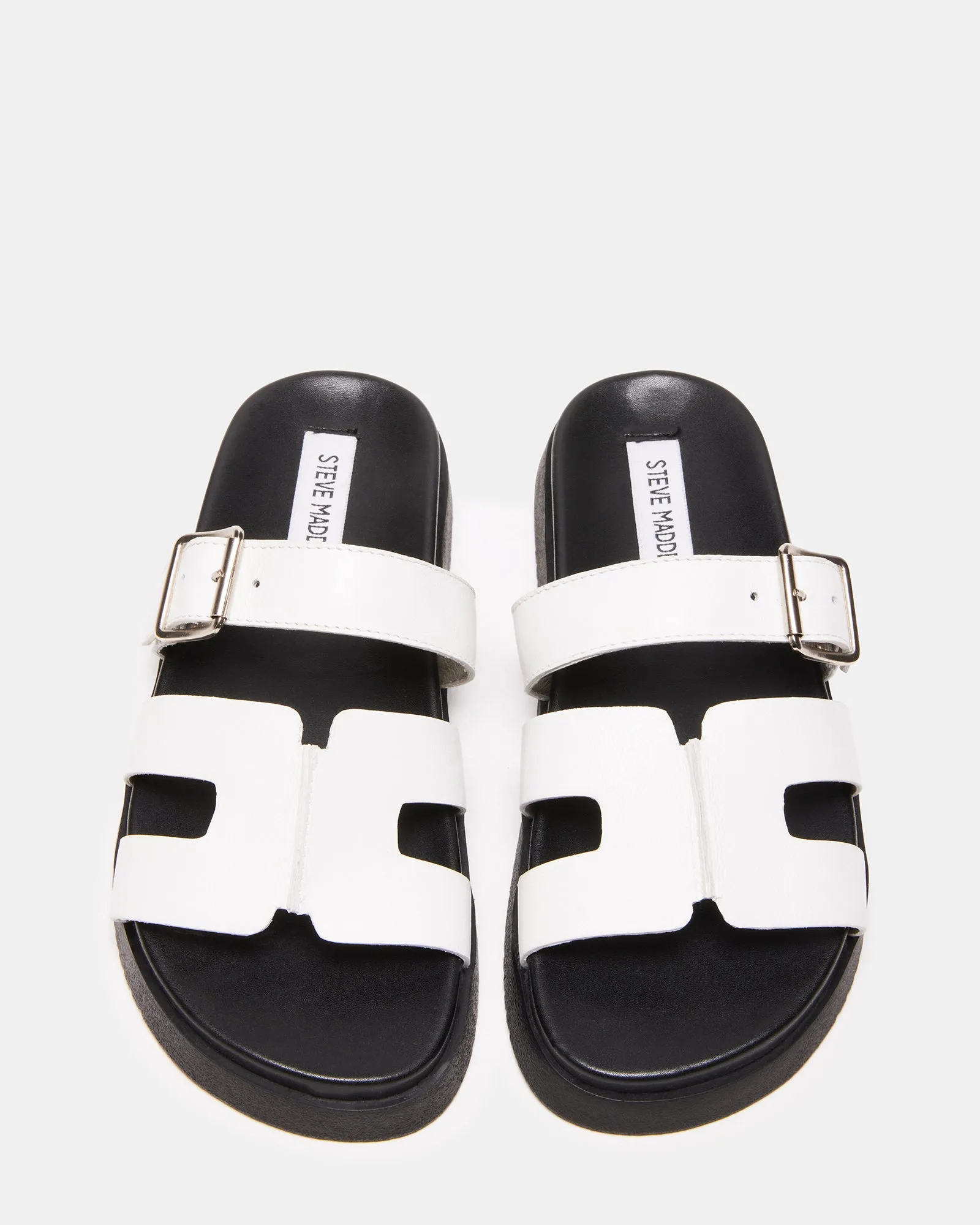 MAYHEM WHITE LEATHER sold by Steve Madden product image thumbnail 4