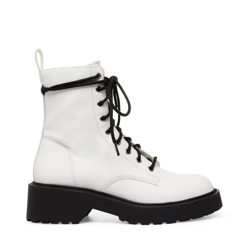 TORNADO WHITE LEATHER - SM REBOOTED sold by Steve Madden
