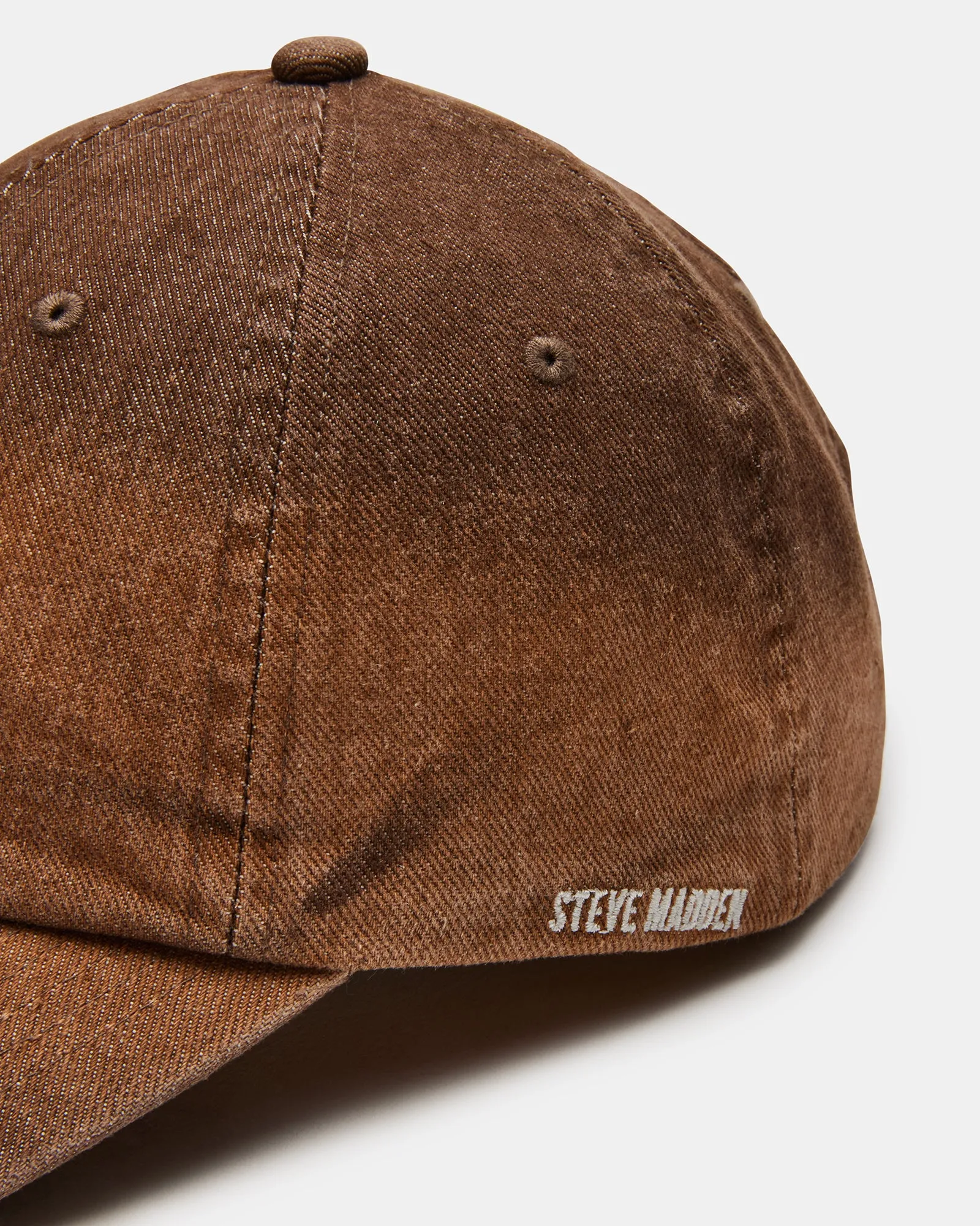 PARIS DAD CAP BROWN DISTRESSED sold by Steve Madden product image thumbnail 3