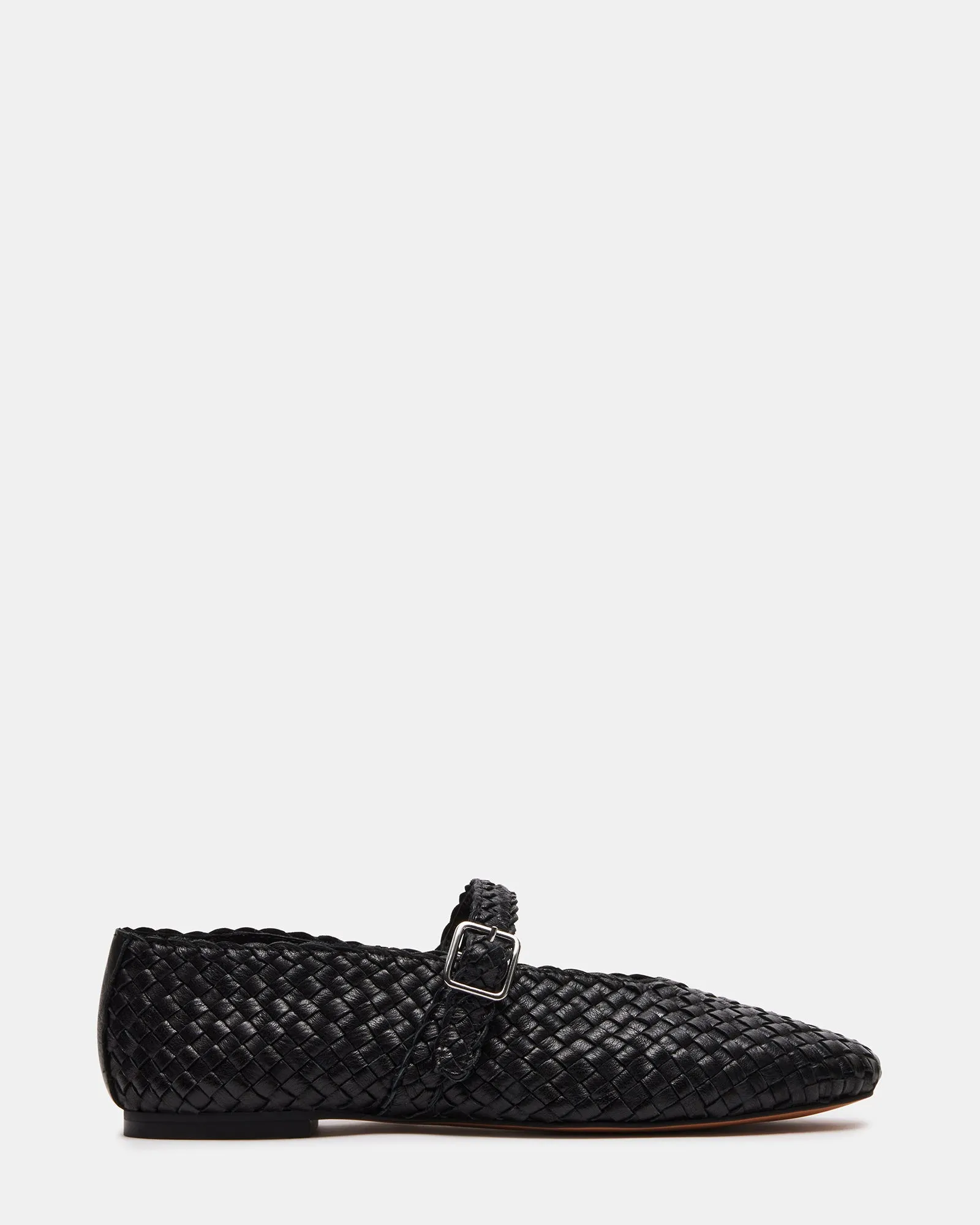 DREAMING WOVEN BLACK LEATHER sold by Steve Madden