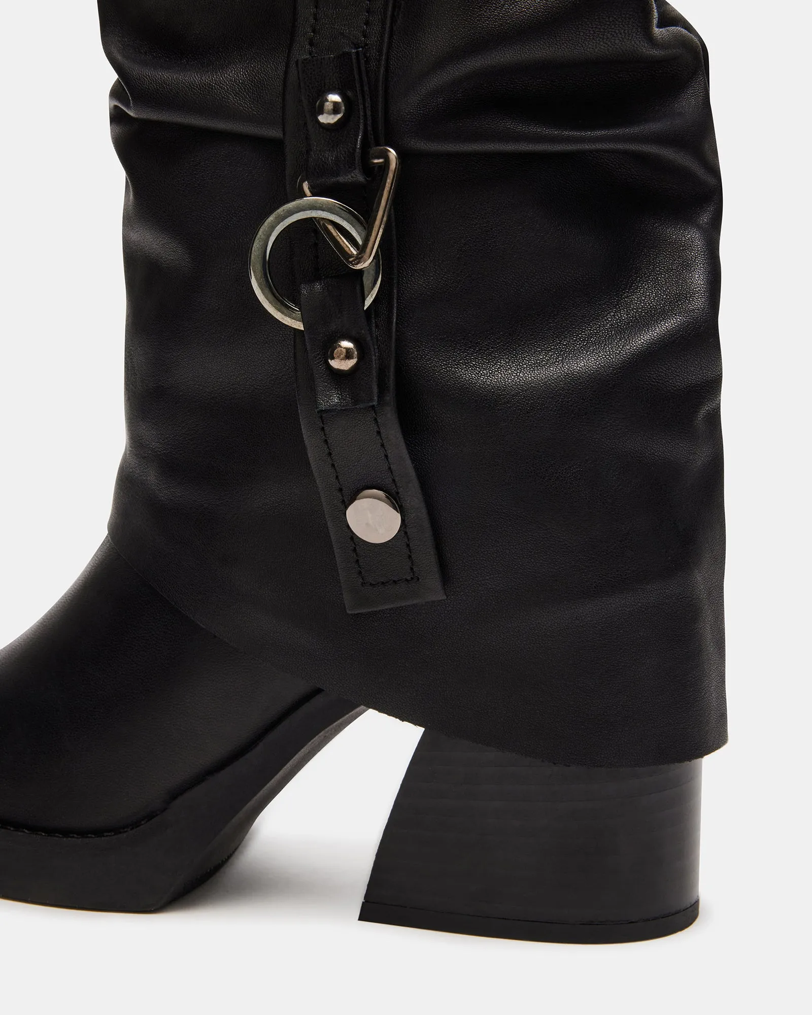 JETT BLACK LEATHER sold by Steve Madden product image thumbnail 3