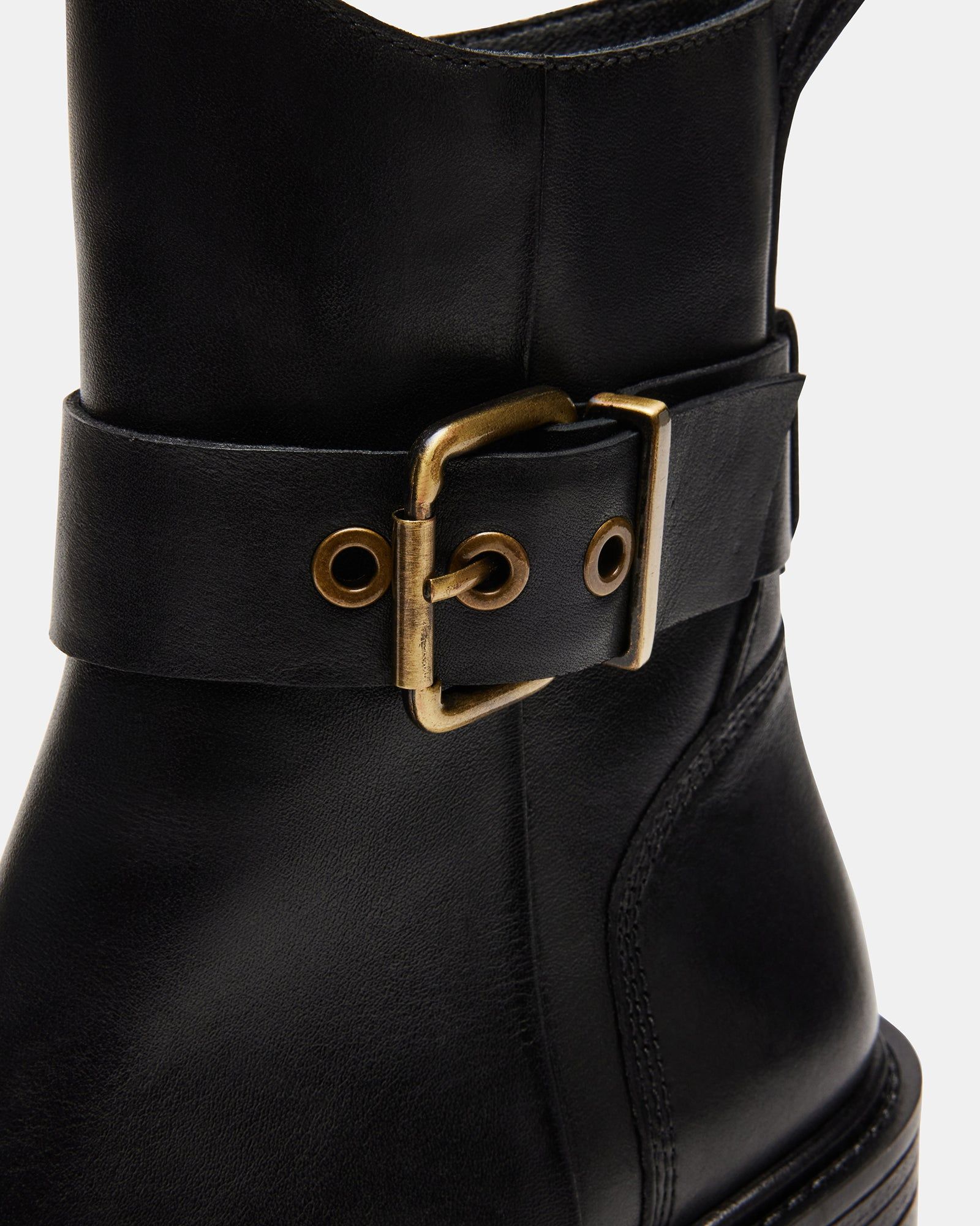 LUTZ BLACK LEATHER sold by Steve Madden product image thumbnail 5