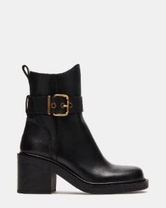 LUTZ BLACK LEATHER sold by Steve Madden