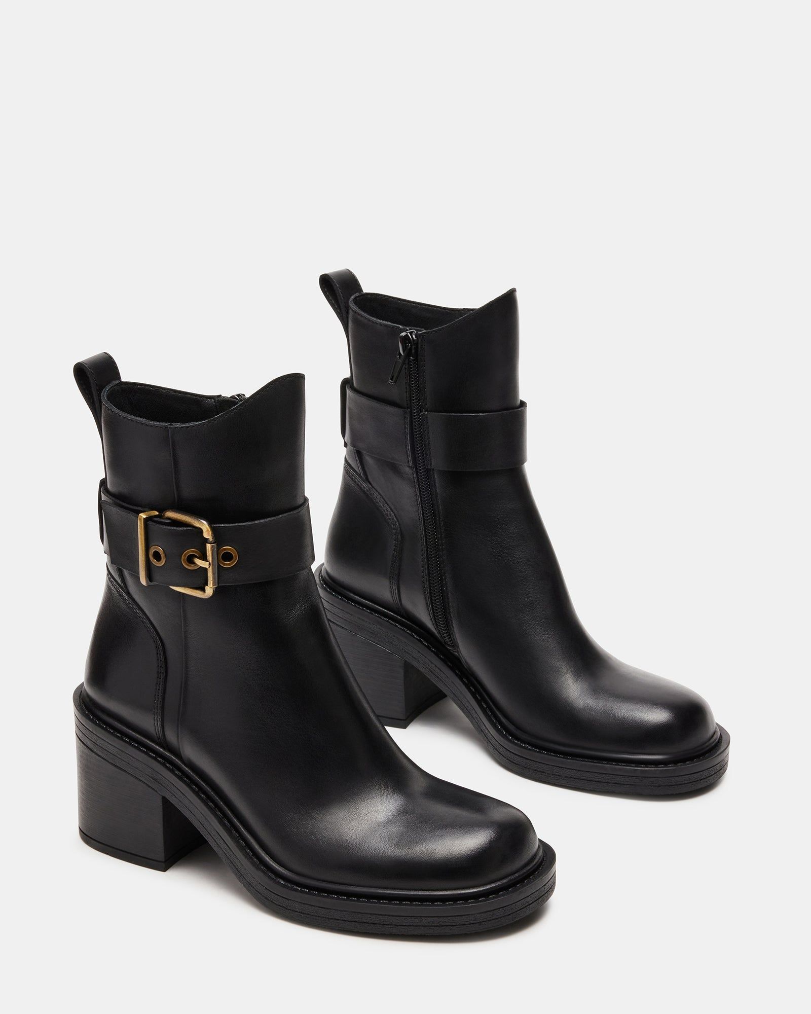 LUTZ BLACK LEATHER sold by Steve Madden product image thumbnail 2