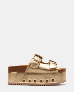 KALI GOLD LEATHER sold by Steve Madden