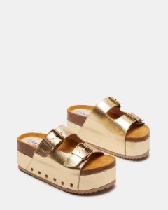 KALI GOLD LEATHER sold by Steve Madden