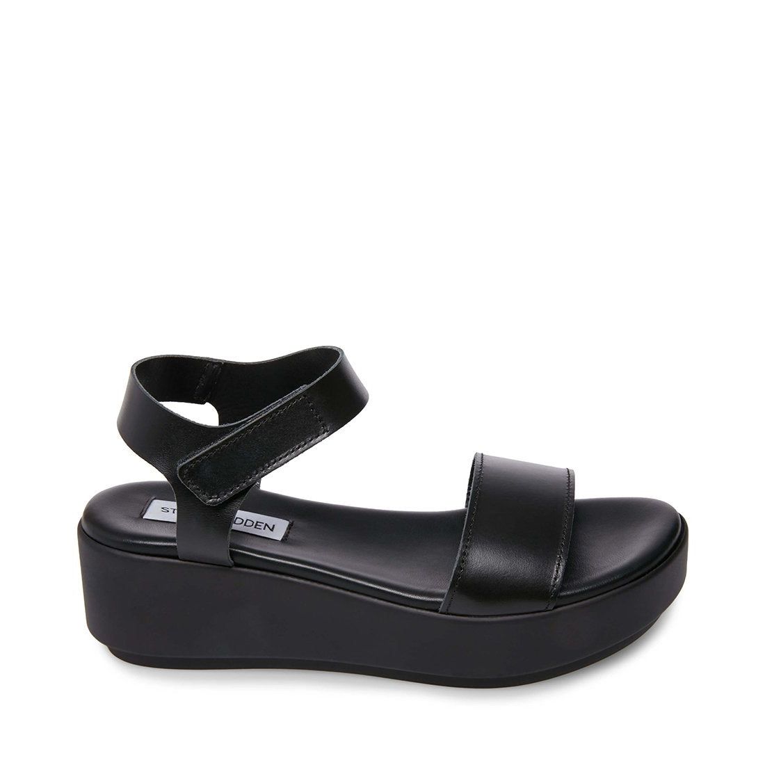 EASTSIDE BLACK LEATHER - SM REBOOTED sold by Steve Madden