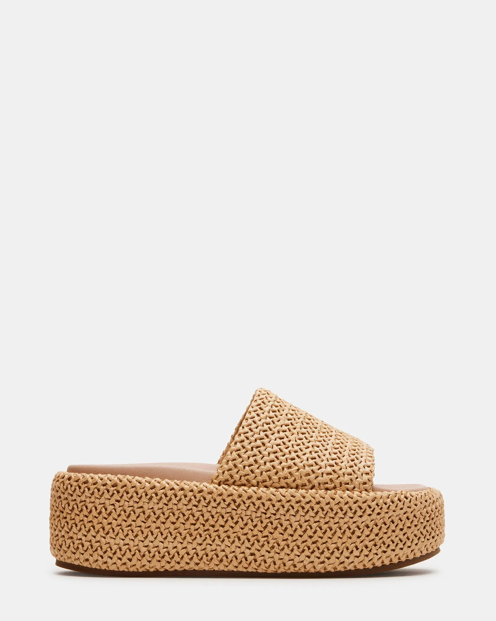 PLAYA NATURAL RAFFIA sold by Steve Madden