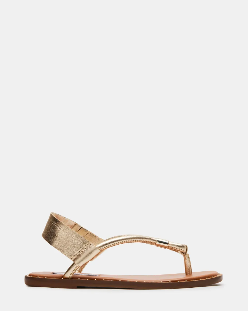 MEDUZA GOLD LEATHER sold by Steve Madden