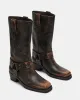 RHODA BROWN DISTRESSED sold by Steve Madden