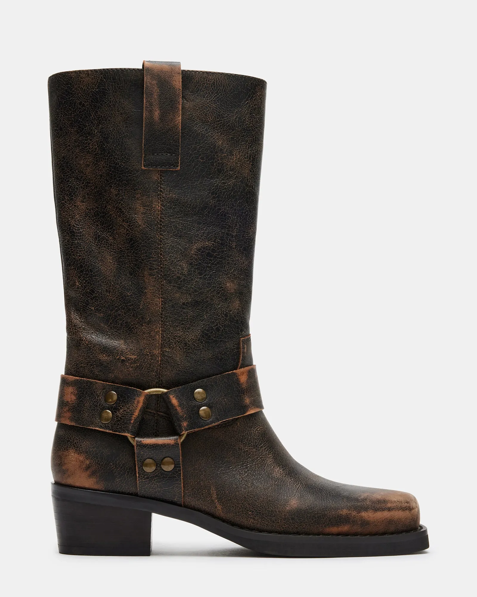 RHODA BROWN DISTRESSED sold by Steve Madden