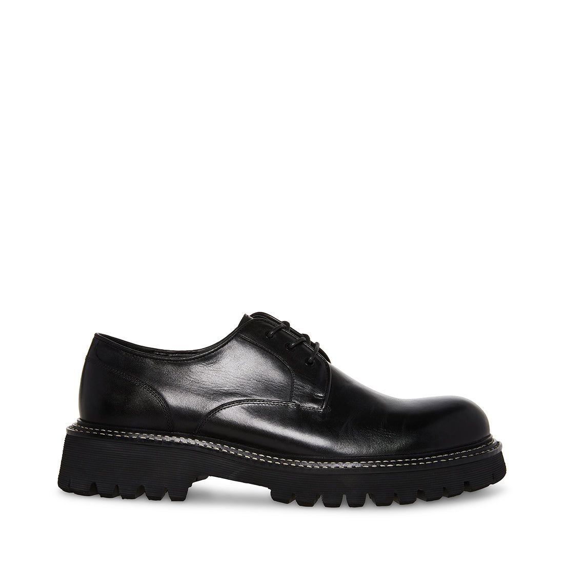 ZYLEN BLACK LEATHER - SM REBOOTED sold by Steve Madden