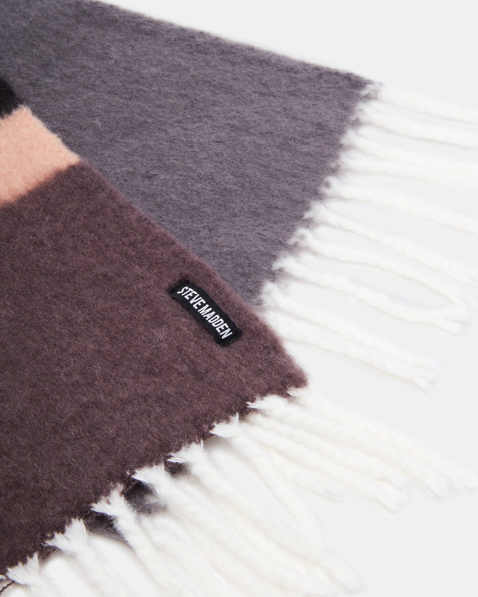 WOVEN STRIPED SCARF MULTI sold by Steve Madden product image thumbnail 2