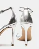 TECY SILVER LEATHER sold by Steve Madden