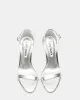 TECY SILVER LEATHER sold by Steve Madden
